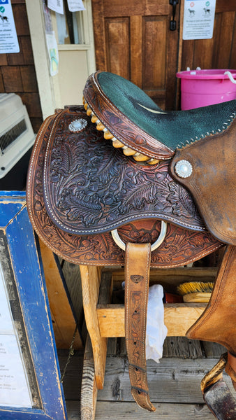 16" Yost Roping Saddle