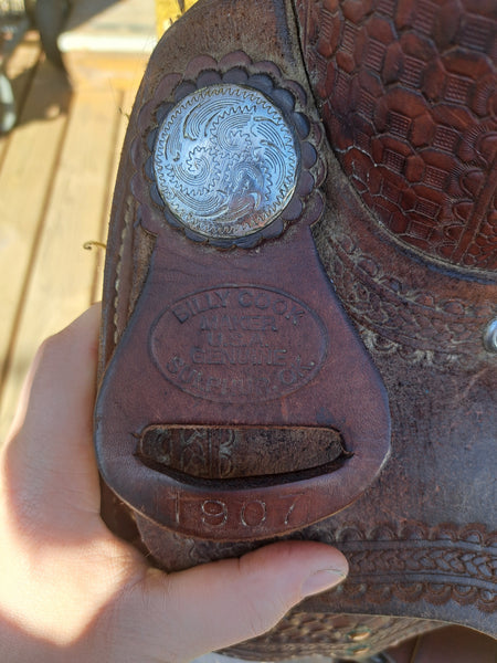14" Billy Cook BW Barrel Racing Saddle