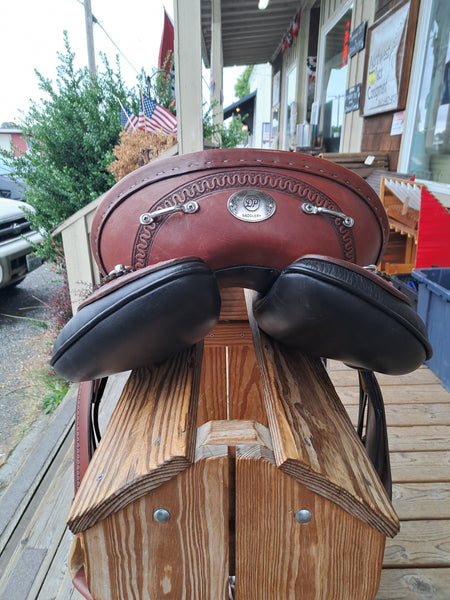 DP Saddlery Quantum Short & Light Western Saddle - S1