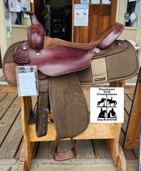ON TRIAL 17" Fabtron Western Trail Saddle