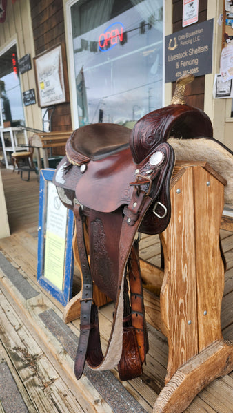16" Crates Western Equitation Show Saddle