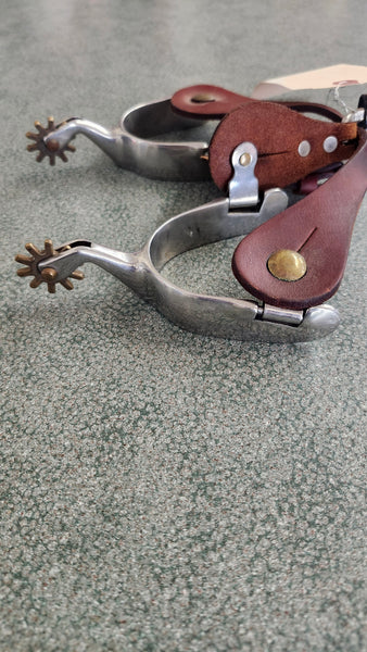 Rowel Spurs W/ Champion Turf Straps