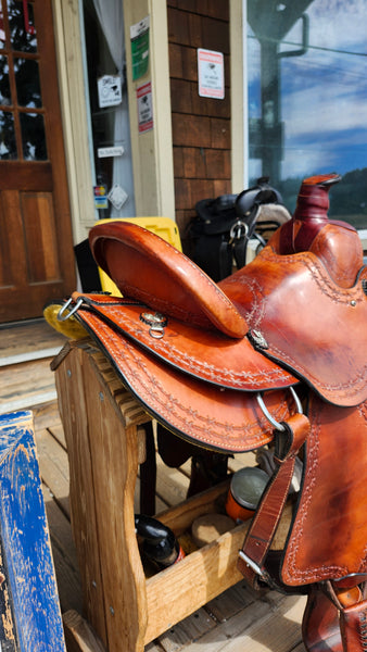 16" Valley Head Saddlery Ranch Roping Saddle