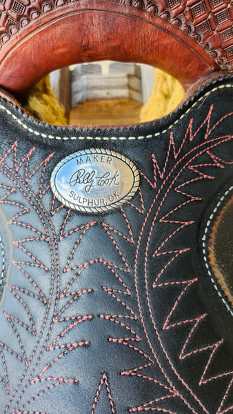 ON TRIAL 14.5" Billy Cook Barrel Saddle 1930