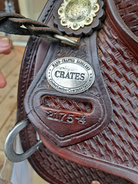 16" Crates Western Trail Saddle