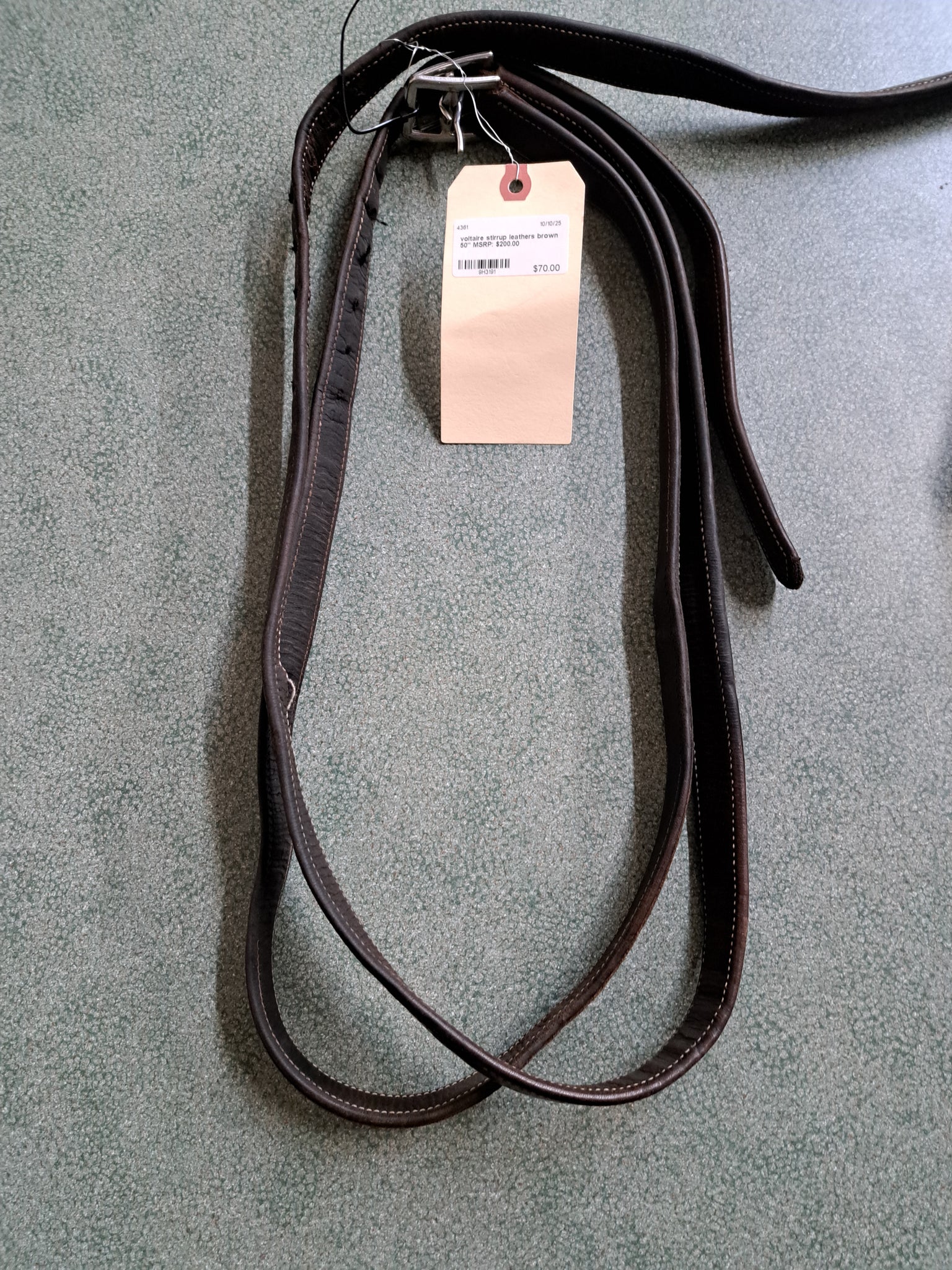 50" Voltaire Stirrup Leathers