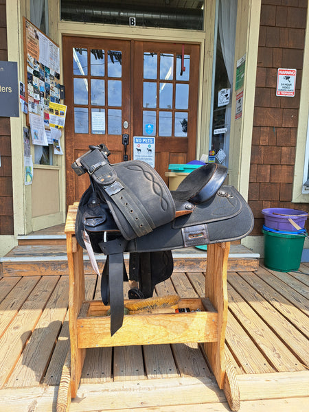 15" Circle Y Park and Trail Western Cordura Saddle