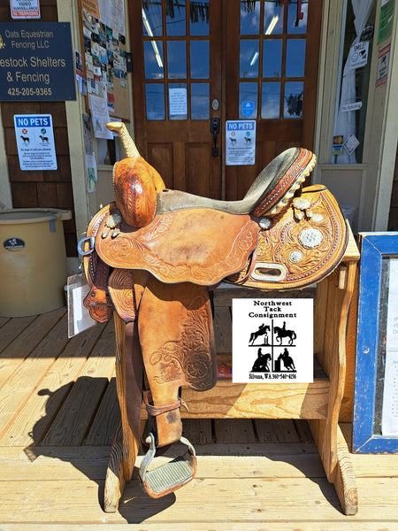 14.5" Martha Josey Ultimate Starlight Barrel Racing Saddle