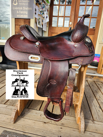 ON TRIAL 16" Billy Cook Reiner / Trail Saddle