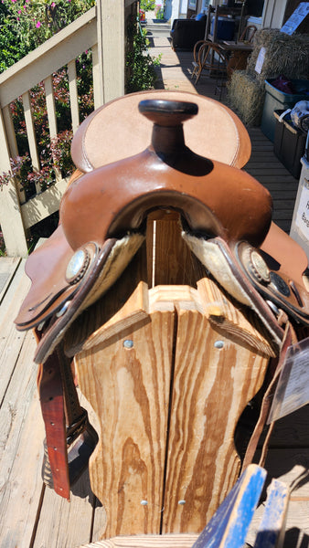 14" King Series Krypton All Around Western Saddle