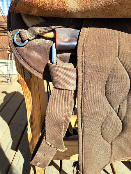 16" Big Horn Cordura Western Saddle