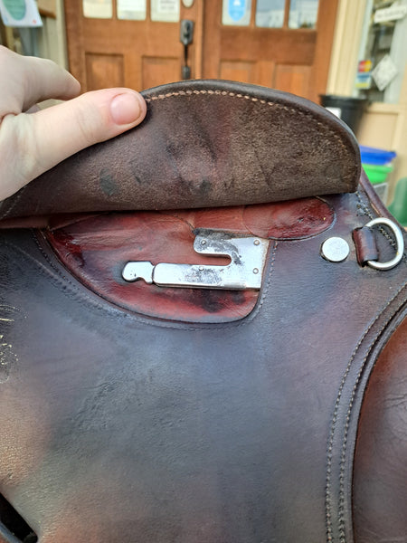 15" Pessoa AMO Junior Jump Saddle