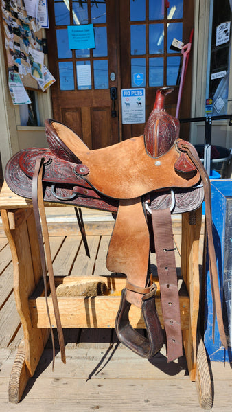 12" Youth Barrel Saddle