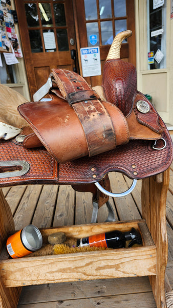 14" Billy Cook Barrel Saddle