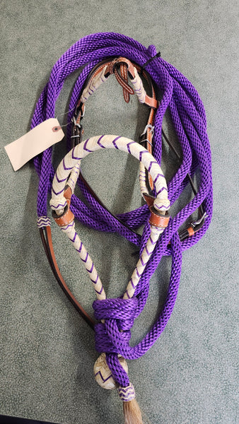 Bosal Bridle with Reins