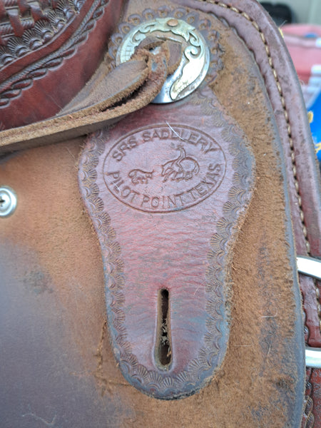 16" SRS Saddlery Cutter Saddle