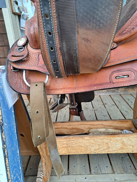 ON TRIAL 15" King Series All Around Western Trail Saddle