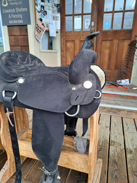 17" Wintec Western Trail Saddle
