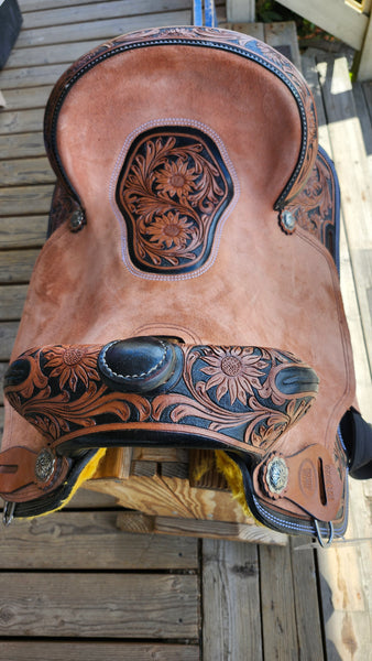 15" Blue Ridge All Around Ranch Saddle
