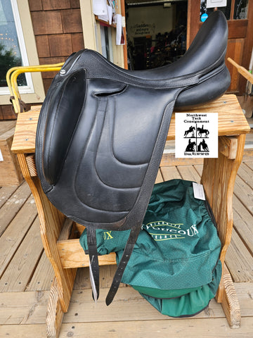 On Trial   17.5" Devoucoux Makila Harmonie S Dressage Saddle