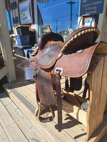 14" Billy Cook BW Barrel Racing Saddle