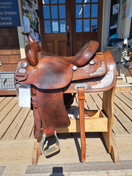 15" Crates Western Equitation Show Saddle