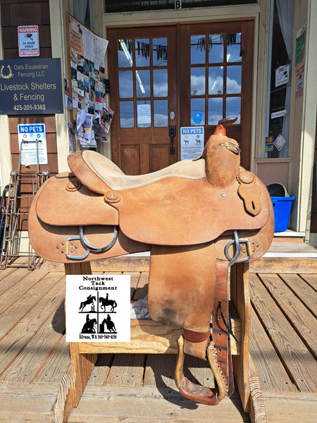 16" Sergeant's Texas Classic Roughout Work Saddle