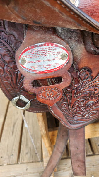 16" Circle Y Equitation Saddle