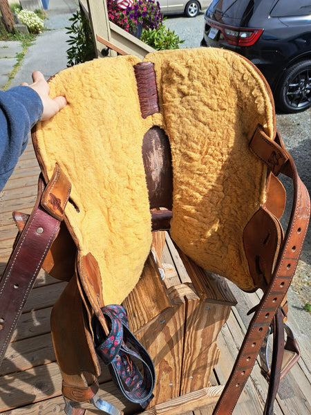 13" Three Forks Merril Barrel Saddle