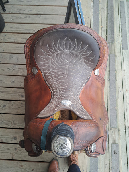 15.5" Billy Cook Roping Saddle