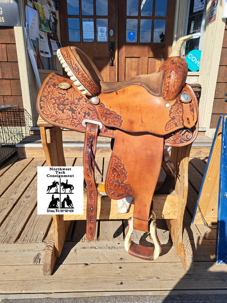 ON TRIAL 15" Big Horn Barrel Saddle