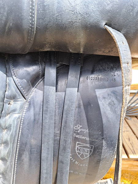 17.5" Karl Niedersuss Symphonie Dressage Saddle