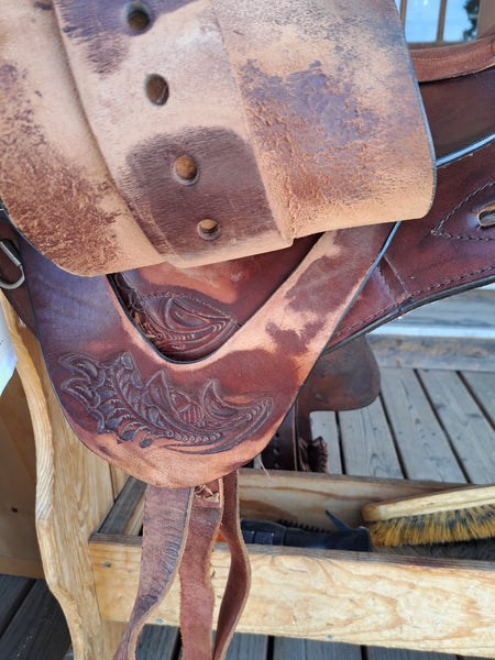 ON TRIAL 16" Blue Ridge Barrel Saddle