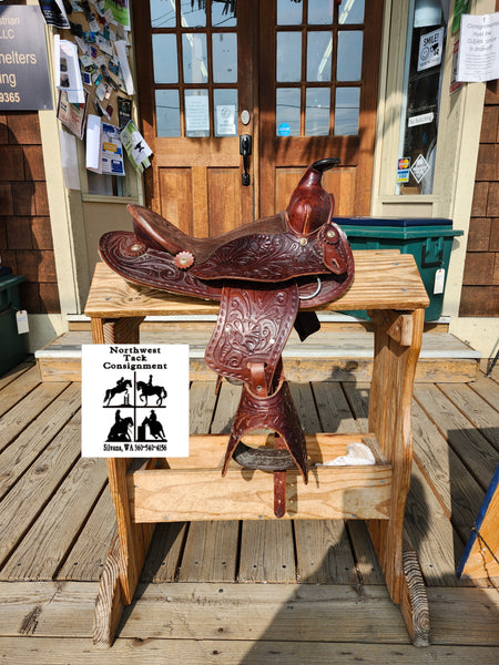 12" The American Happy Trails Western Pony Saddle