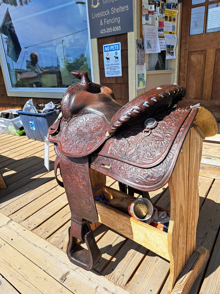 15" Circle Y Western Equitation Show Saddle