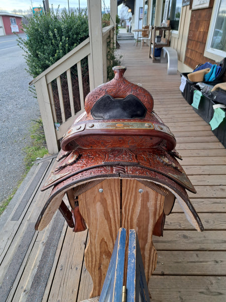 15" Big Horn Equitation Saddle Set