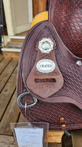 16" Crates Classic Reining Saddle