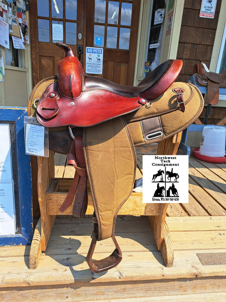 15" Fabtron Arabian Full Quarter Synthetic Saddle
