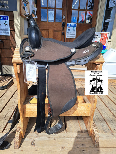 15" Abetta Synthetic Western Saddle