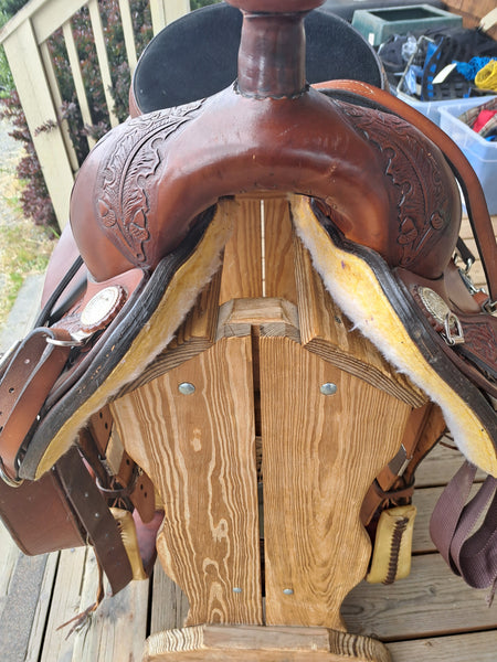 16" Tex Tan Trail Saddle