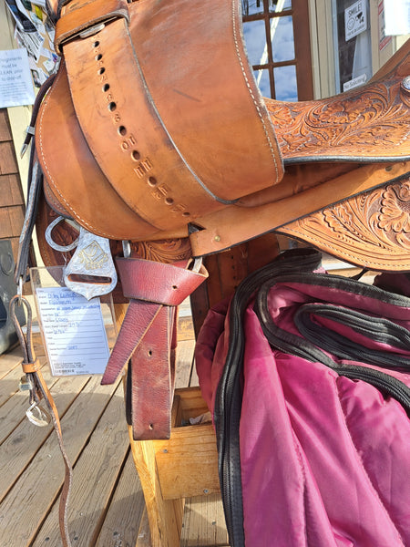 16" D by Kathys Equitation Saddle