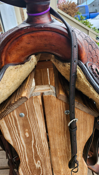 15" Bill Long Custom Ranch Saddle