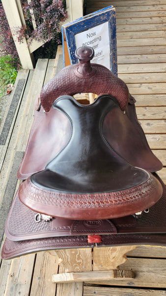 16" Crates Classic Reining Saddle