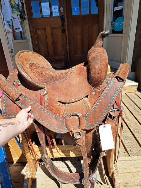 14.5" Corriente Custom Barrel Saddle