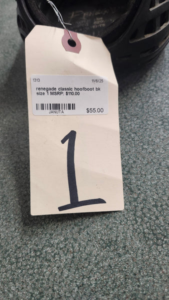 Size 1 Renegade Hoof Boot