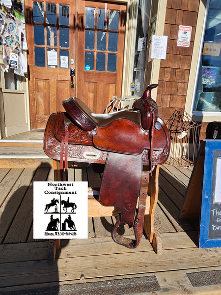 15" Hereford Tex Tan Western Equitation Show Saddle