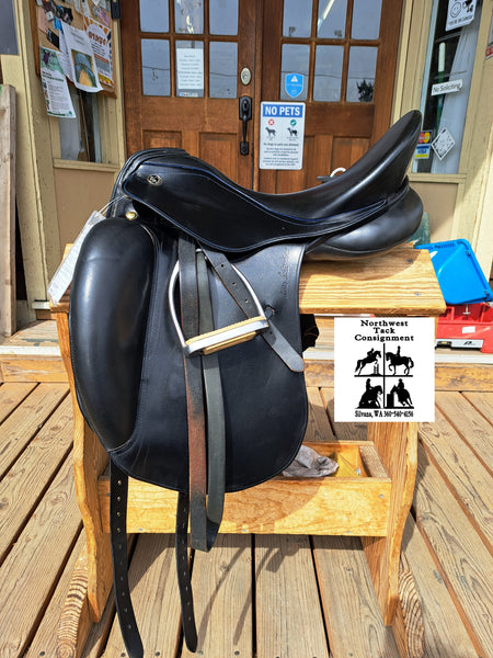 17.5" Kieffer Wall-Street Dressage Saddle
