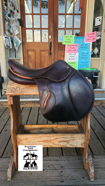 18" Antares Contact Jumping Saddle