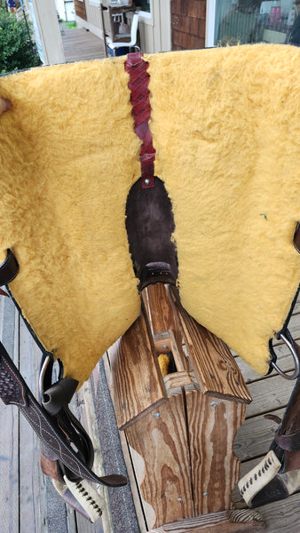 16" Silver Royal Jackpot All Around Western Saddle