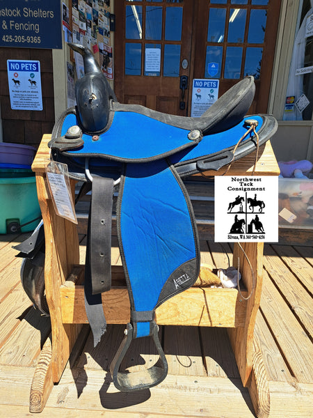 15" Abetta Synthetic Western Saddle